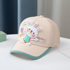 Children's Cartoon Baseball Cap Sun Hat Breathable Summer Hat