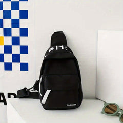 Canvas Chest Bag Messenger Bag Crossbody Bag Storage Bag