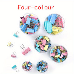 Metal Long Tail Office Supplies Clip Data Binding Document Binding Clip Set