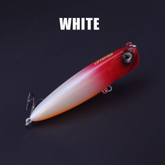 Floating Fishing Lure Plastic Bionic Bait Barbed Treble Hook