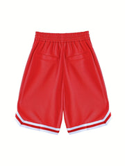 Boys Breathable Jump Kins Short For Summer Basketball Kids Clothes