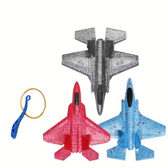 Foam Airplane Toy Outdoor Beach Park Throwing Glider Fun Party Gift