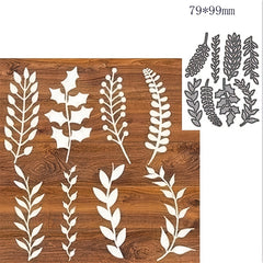 Bird Flower Metal Cutting Die for Card Making