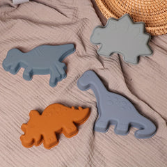 Dinosaur Silicone Beach Toys Set for Bath Play