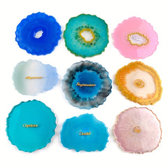 Geode Coaster Molds for Epoxy Resin Casting