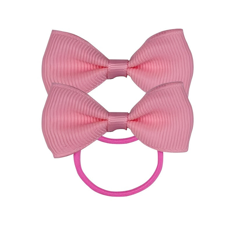 Baby Girls Sweet Bow Hair Ties for Party Decoration