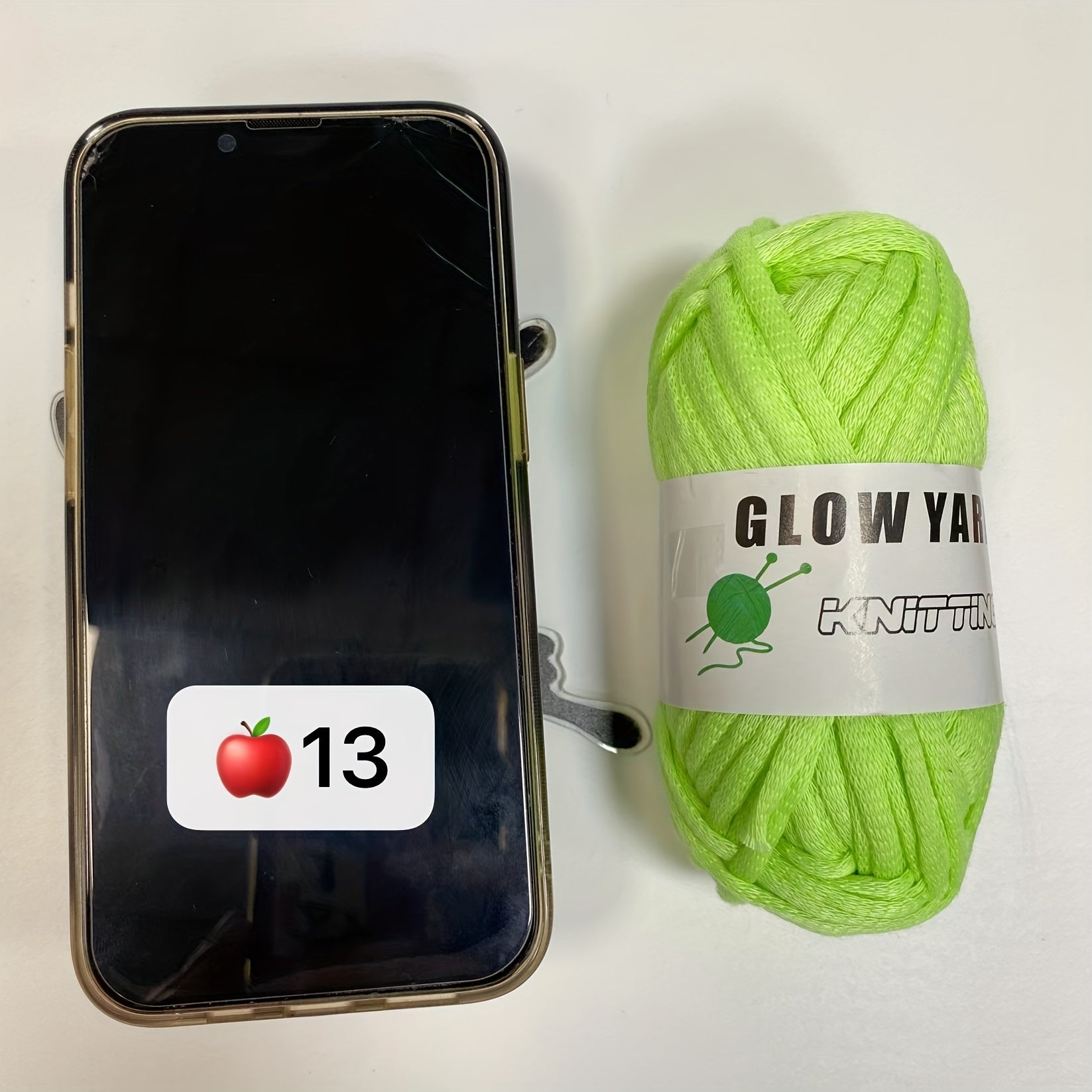 Polyester Luminous Filler Yarn Glow In The Dark Yarn for Crocheting and Knitting