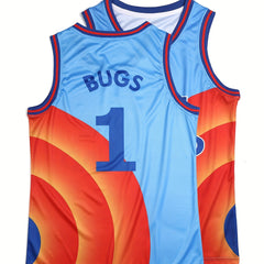 Boy's Basketball Jersey Embroidery Sports Uniform Sleeveless Shirt