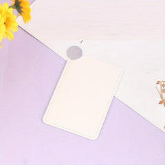 Stainless Steel Compact Pocket Mirror Unbreakable Small Purse Mirror