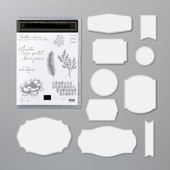 Flowers Metal Cutting Dies or Stamps Set for Greeting Card Scrapbooking Craft