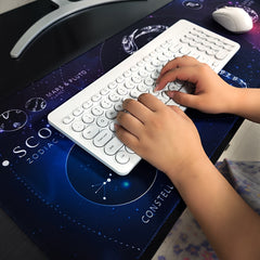 Gemini E Sport Large Mouse Pad XL Mouse Pads Non Slip Rubber Base 12 Zodiac Sign