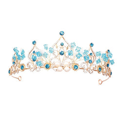 Crystal Rhinestone Tiara for Wedding Party Costume