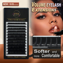 Soft Cashmere Cluster Lashes 0.03 C-DD 8-15mm Mix Volume
