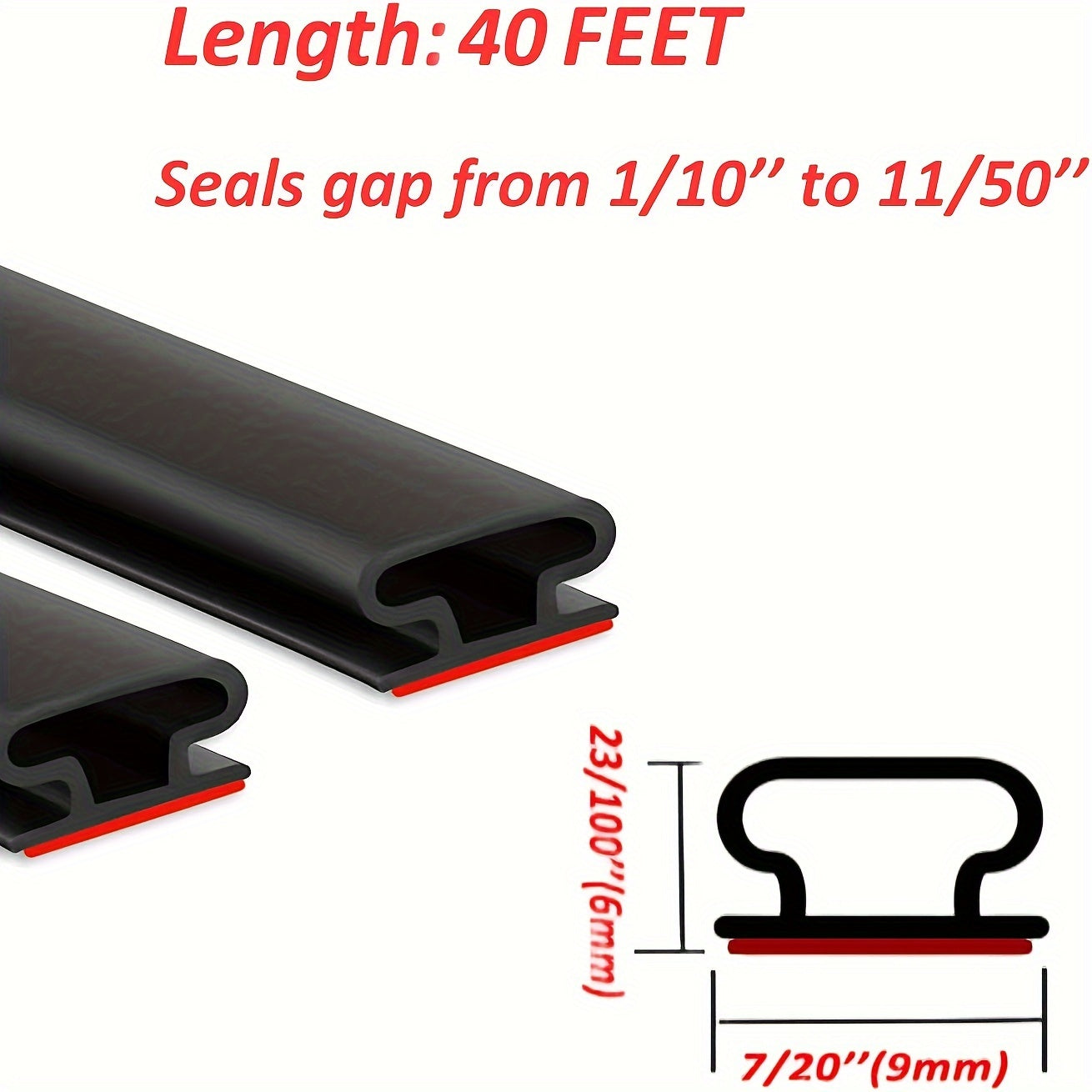 Anti-theft Door Seals Soundproof Stickers Windproof Tape