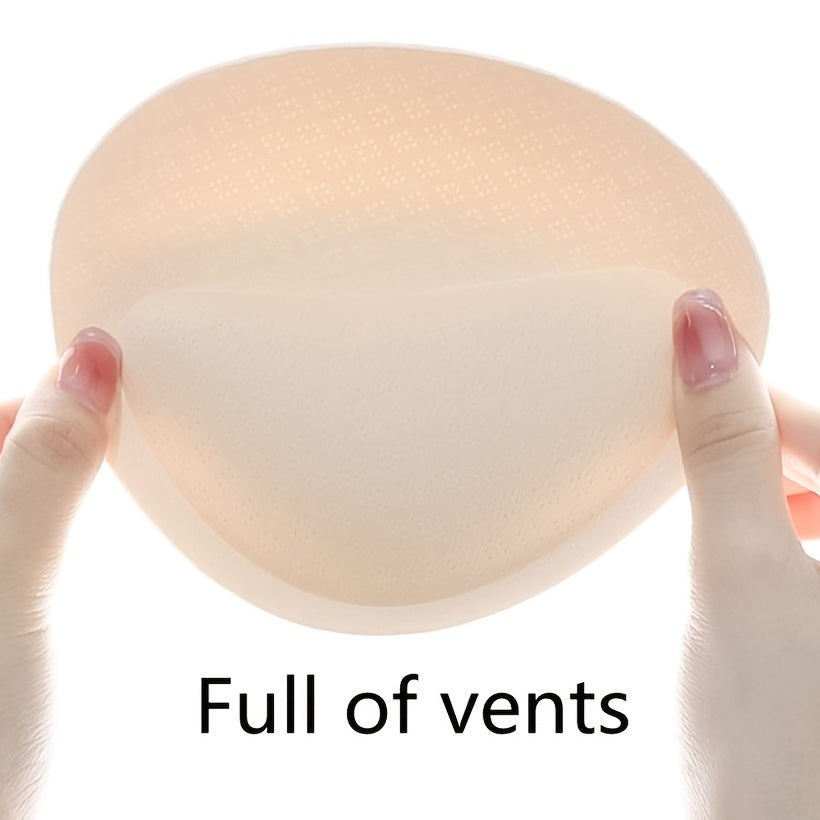 Latex Push Up Bra Insert Pads Seamless Chest Enhancer Lingerie Accessory