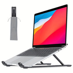 Adjustable Foldable Portable Laptop Stand for 25.4-39.62 cm Laptops and Tablets