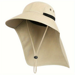 Outdoor Folding Fisherman Hat With Sunshade for Camping Fishing