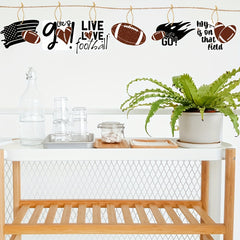 Football Coach & Team Ornaments Set - School & Friends Family Decoration