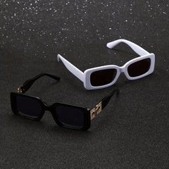 Men's Full Frame Square Sunglasses Set