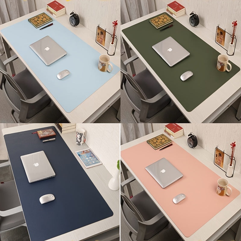 Large Waterproof Desk Pad PU Leather Mouse Pad
