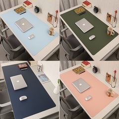 Large Waterproof Desk Pad PU Leather Mouse Pad