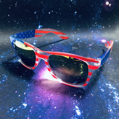 American Flag Party Sunglasses, Set of 4