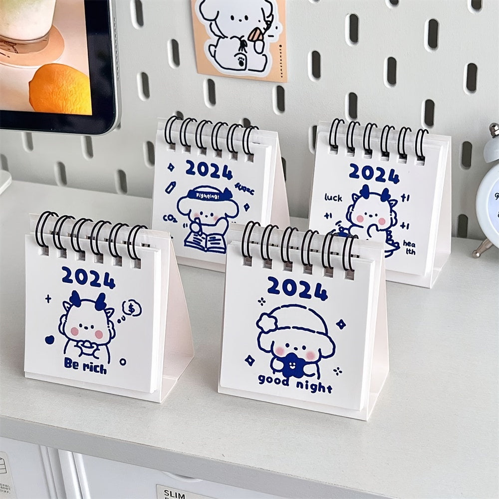 Lucky Dragon Mini Style Desktop Desk Calendar