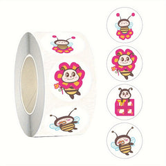 200pcs 3.81cm Animal Reward Stickers for Teachers & Parents