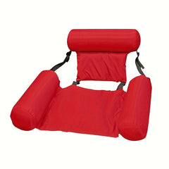 Inflatable Pool Lounge Chair Durable Foldable Water Hammock for Pool & Beach