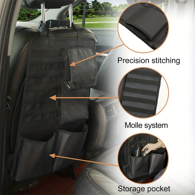 Waterproof Backseat Car Organizer with Multiple Compartments