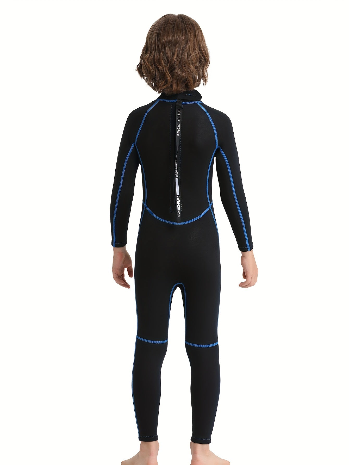REALON Wetsuit Kids Boys Full Baby One Piece Wet Suit 2mm Neoprene