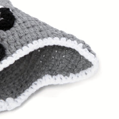 Newborn Civet Cat Clothing Suit Woolen Knitted Photography Clothes