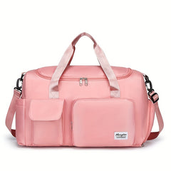 Minimalist Solid Luggage Bag Versatile Portable Fitness Bag