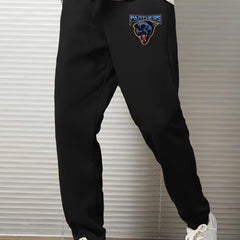 Cartoon Print Men's Loose Casual Sweatpants