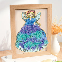 Princess Fairy Poking Painting Kit Dress Up Paintings Activity Book