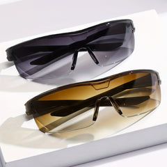 2pcs Men's Cycling Sports Sunglasses Mixed Decorative PC Eyewear
