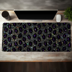 Purple Gem Mouse Pad Game Large Mouse Pad Desk Mat