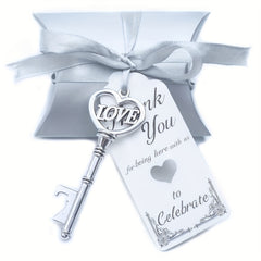 12pcs Vintage Skeleton Key Bottle Openers for Weddings Parties