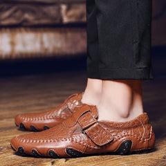 Men's Stitching Casual Shoes Flats Spring Summer