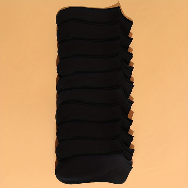 Women's 10 20 30 Pairs Ribbed Low Cut Ankle Socks Soft & Lightweight Stockings