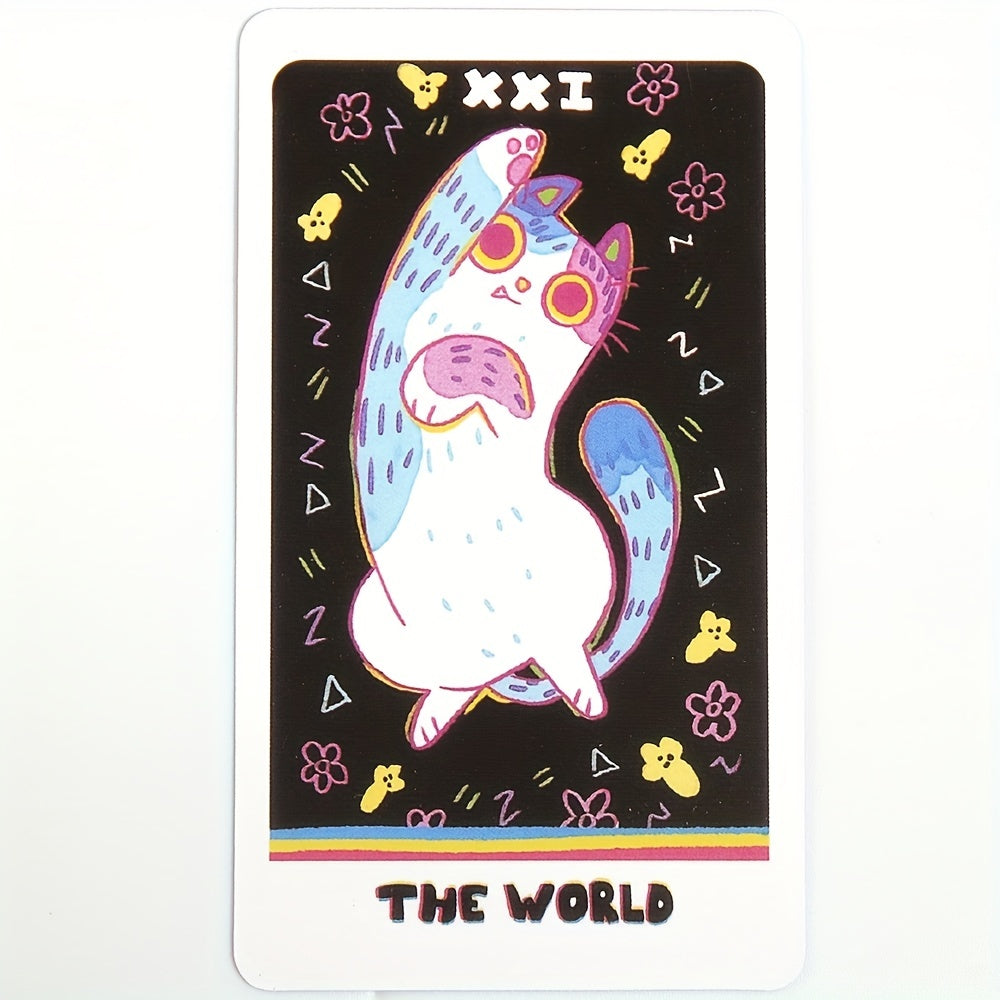 Weird Cat Tarot: Universe Mysteries Unveiled