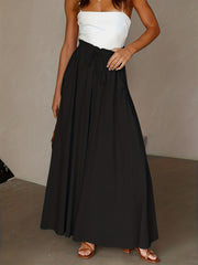Ruched High Waist Loose Drawstring Pants