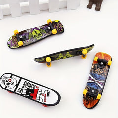 3pcs 5pcs Mini Finger Skateboard Set Creative Fingertip Movement Toy