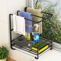 Kitchen Sink Shelves Countertop Storage Rack