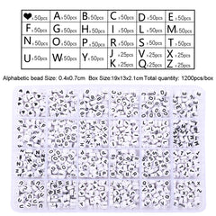 26 Alphabet Beads in a Box Craft Your Own Message