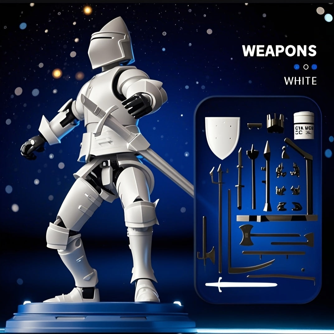 Joint Mobile Doll Toy Assembly Transformed Mech Mod