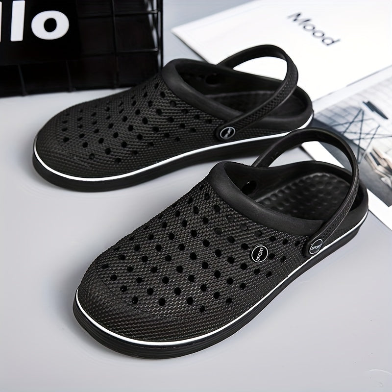Men's Closed Toe Clogs Sandals Soft Sole Walking Shoes