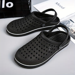 Men's Closed Toe Clogs Sandals Soft Sole Walking Shoes
