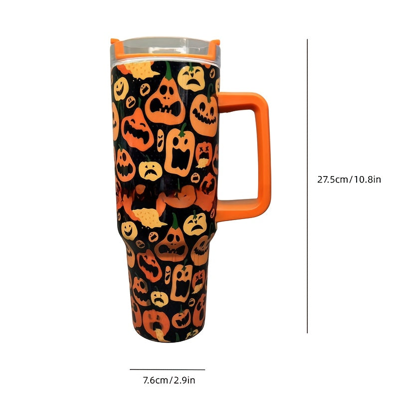40oz Halloween Stainless Steel Insulated Water Cup Large Capacity Leakproof Cup
