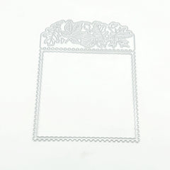 Flower Frame Cutting Die DIY Metal Embossing Scrapbook Die